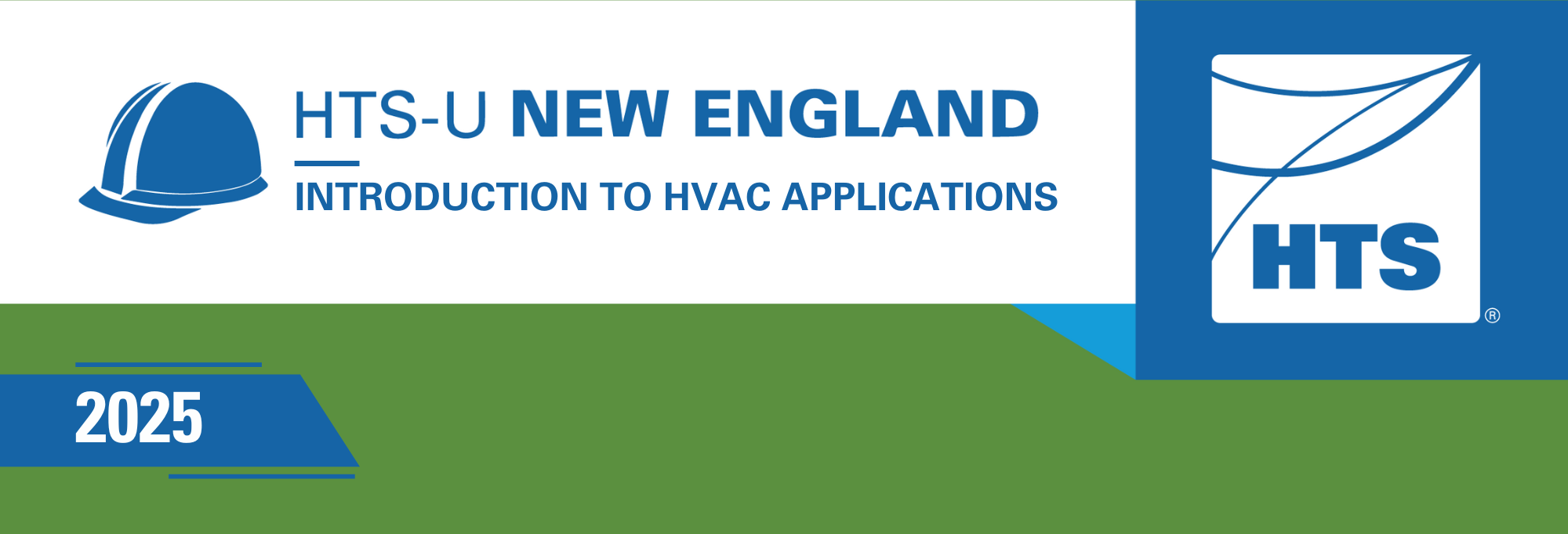 HTS-U New England: Introduction to HVAC Applications. Begins Jan. 8, 2025